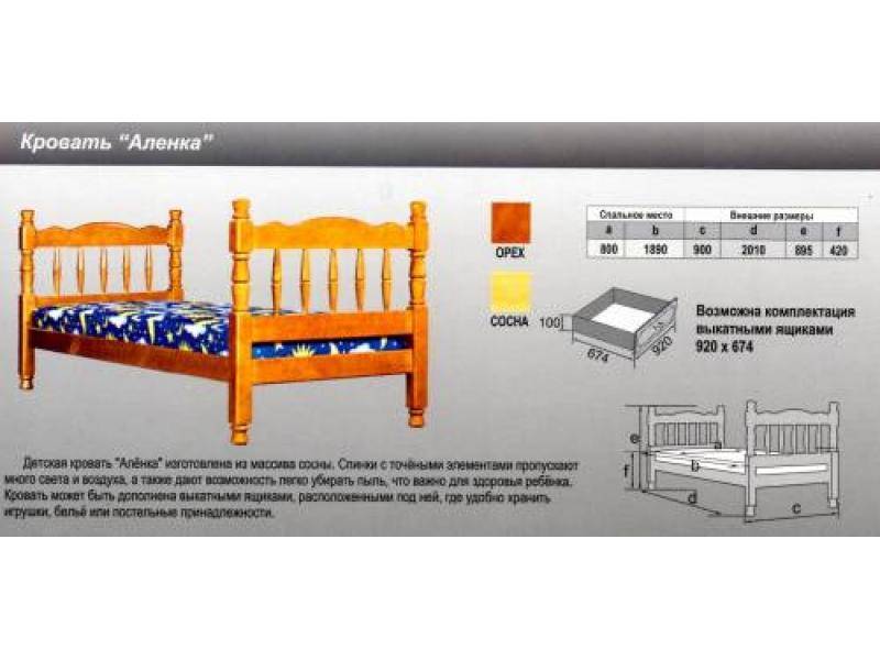 кровать аленка в Орске