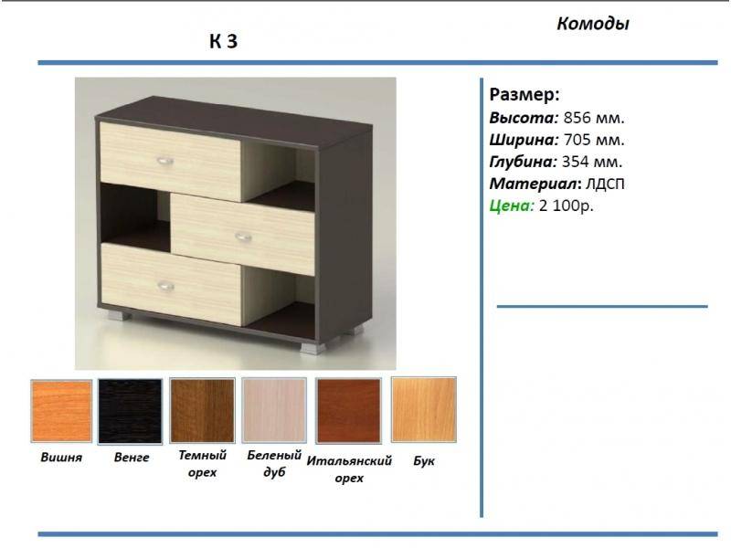 комод к3 в Орске