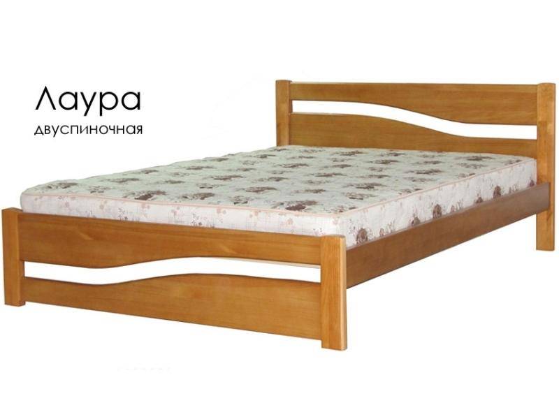 кровать лаура из массива сосны в Орске