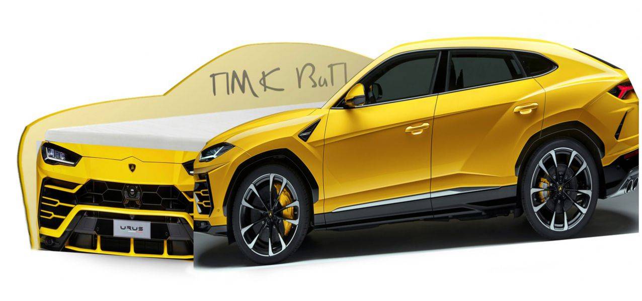 кровать-машинка lamborghini urus в Орске