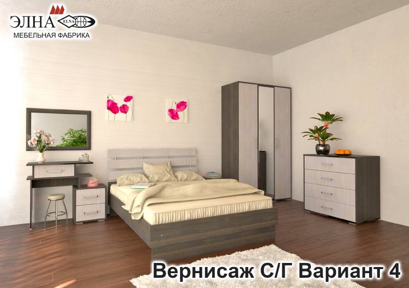 спальня вернисаж вариант 4 в Орске