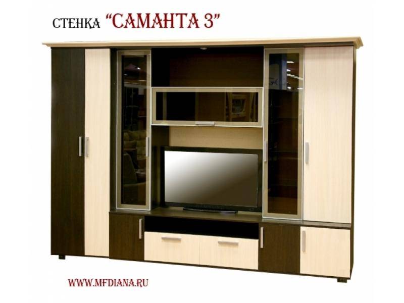 гостиная стенка саманта 3 в Орске