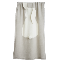 плед розовый зайка малый в Орске