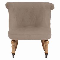 кресло amelie french country chair бежевое в Орске