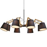 подвесная люстра arte lamp pinoccio a5700lm-8bk в Орске