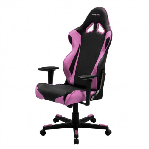 кресло геймерское dxracer racing черно-розовое в Орске