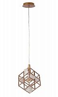 дизайнерский подвесной светильник crystal lux diego sp1 gold в Орске