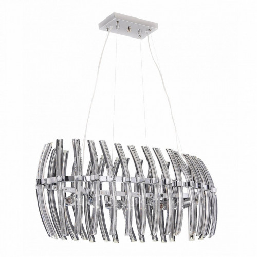 люстра feta хром, прозрачное стекло в Орске