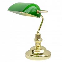 настольная лампа arte lamp banker a2491lt-1go в Орске