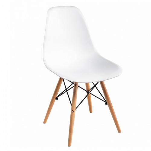 стул деревянный eames pc-015 white в Орске