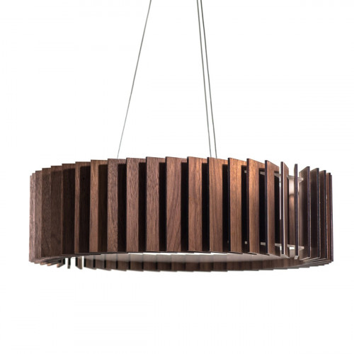 люстра ротор шпон ореха d45 коричневая в Орске