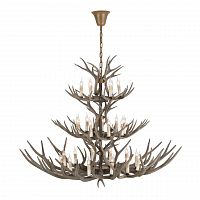 подвесная люстра st luce renna sl154.703.27 коричневая в Орске