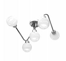 потолочная люстра idlamp agostina 361/5a-whitechrome в Орске