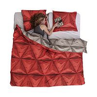постельное белье оригами красный (200*220) в Орске