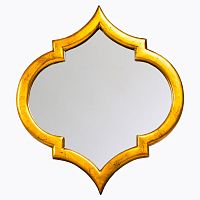 зеркало золотое фигурное 52х59 см доминик в Орске