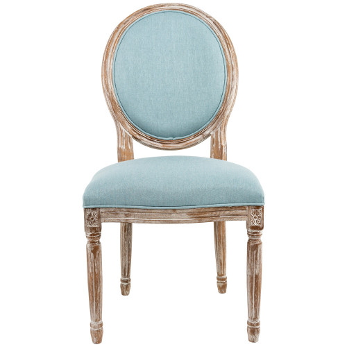стул «луи / пудровый голубой» (лен, лесной орех) в Орске