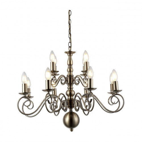 подвесная люстра arte lamp a1129lm-12ab в Орске