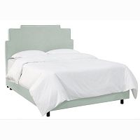 кровать двуспальная 160x200 зеленая paxton bed mint в Орске