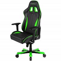 кресло геймерское dxracer king ks57 черно-зеленое в Орске