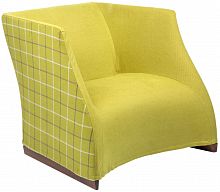 кресло vivienne armchair yellow checkerboard в Орске