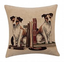 подушка с джек-рассел терьерами bookends jack russell в Орске