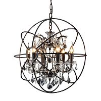 люстра foucault's orb crystal d52 антик (темная) чёрная в Орске
