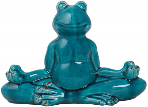 декор frog blue meditation в Орске