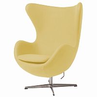 кресло egg chair желтое в Орске