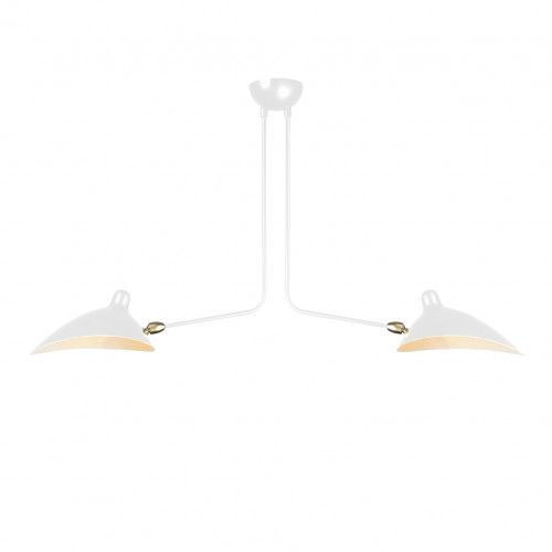 потолочный светильник ogilvy 2 лампы белый в Орске