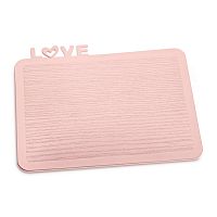 разделочная доска happy board love, розовая в Орске