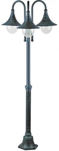 садово-парковый светильник arte lamp malaga a1086pa-3bg в Орске