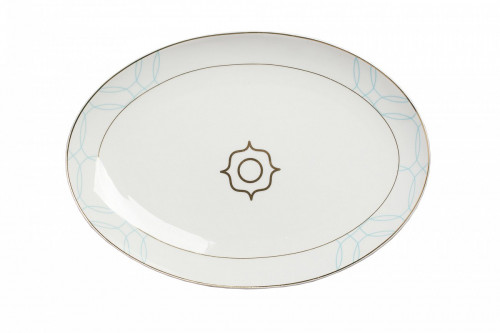 овальное блюдо turquoise veil маленькое в Орске