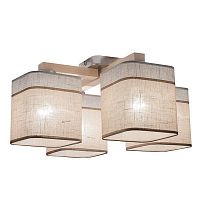 потолочная люстра tk lighting 1918 nadia white 4 в Орске