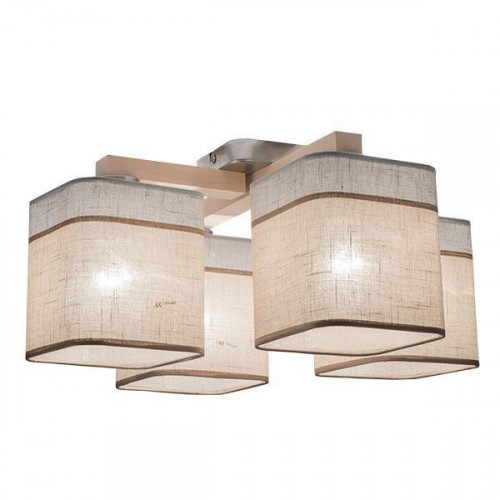 потолочная люстра tk lighting 1918 nadia white 4 в Орске