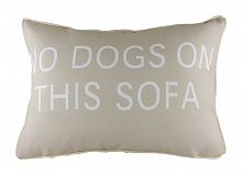 подушка с надписью no dogs on this sofa в Орске