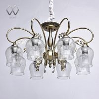 потолочная люстра mw-light моника 372011808 бронза в Орске