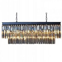 люстра odeon l80 black&glass черная, прозрачное в Орске