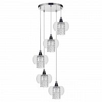 дизайнерская подвесная люстра spot light cordia 1192528 хром в Орске