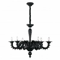 подвесная люстра ideal lux ca rezzonico sp6 nero в Орске