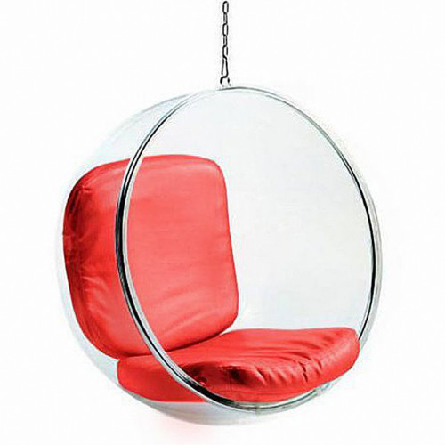 кресло bubble chair красное в Орске