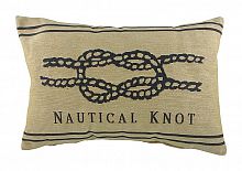 подушка с морским узлом nautical knot natural в Орске