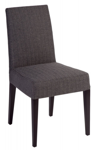 стул aylso dining chair кожа тёмно-серая в Орске