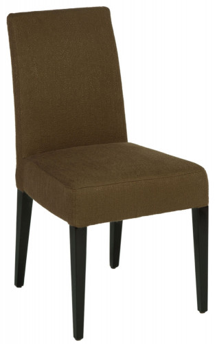 стул aylso dining chair кожа коричневая в Орске