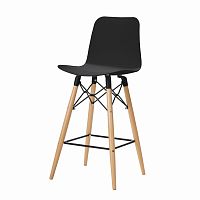 полубарный стул eiffel (eames style) черный в Орске