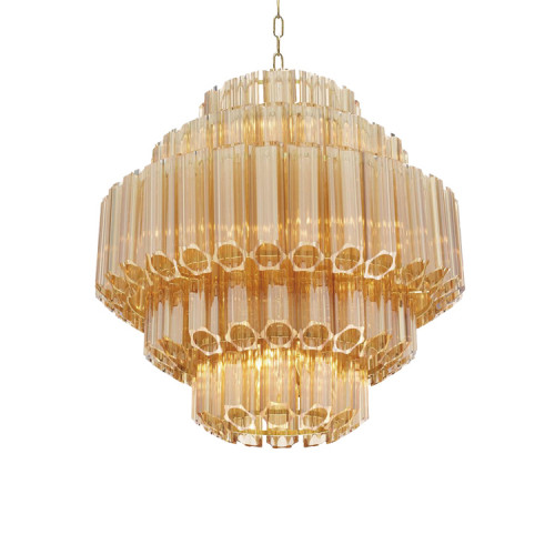 люстра vittoria 10 cognac от delight collection коньячная в Орске