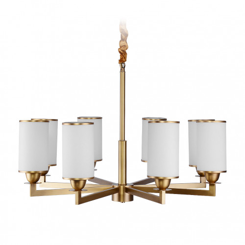 люстра brch9040-8 от delight collection белая/золото в Орске