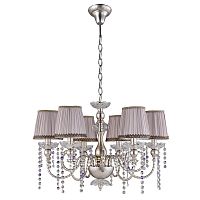 подвесная люстра crystal lux alegria sp6 silver-brown в Орске