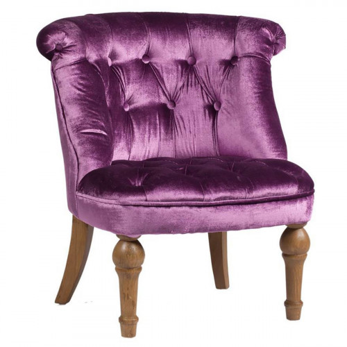 кресло sophie tufted slipper chair сиреневое в Орске