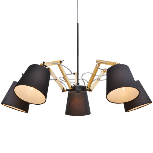 подвесная люстра arte lamp pinoccio a5700lm-5bk в Орске