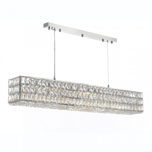 люстра spiridon l125 хром, прозрачное стекло в Орске